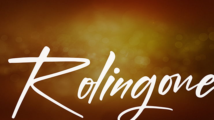 Rolingone Font