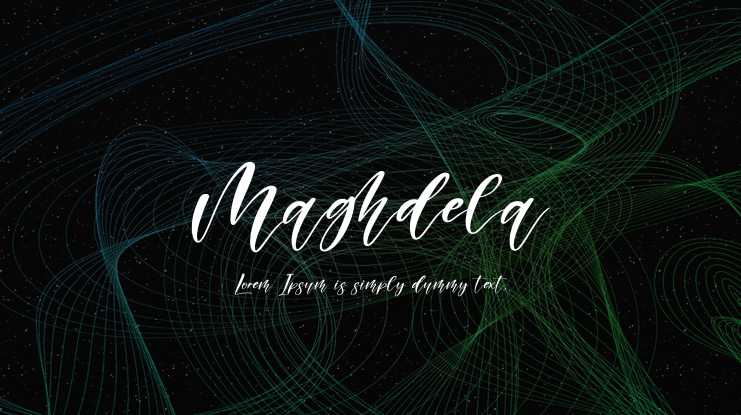 Maghdela Font