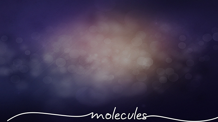 molecules Font