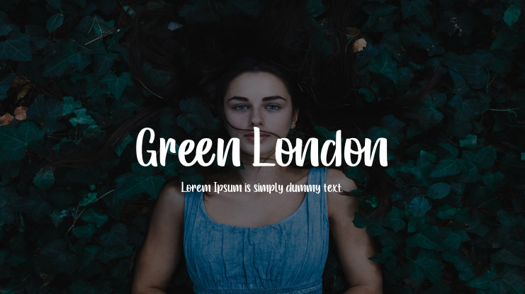 Green London Font
