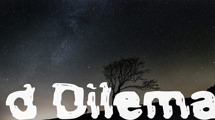 d Dilema Font