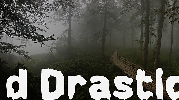 d Drastic Font