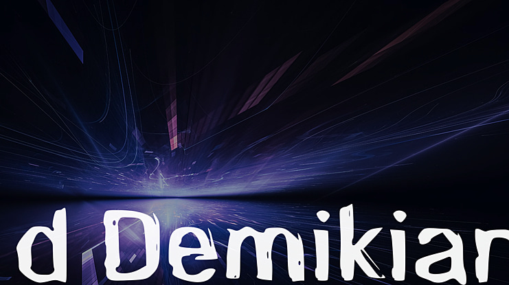 d Demikian Font