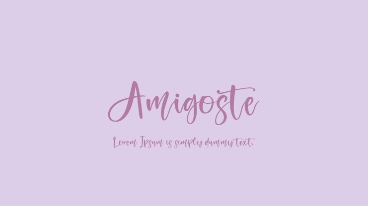 Amigoste Font