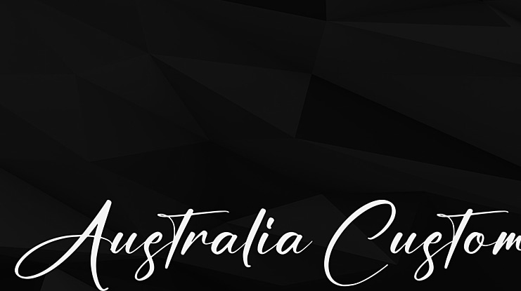 Australia Custom Font