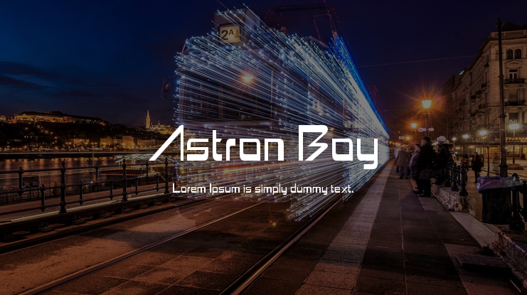 Astron Boy Font Family