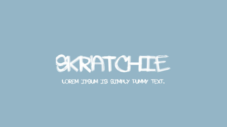 Skratchie Font