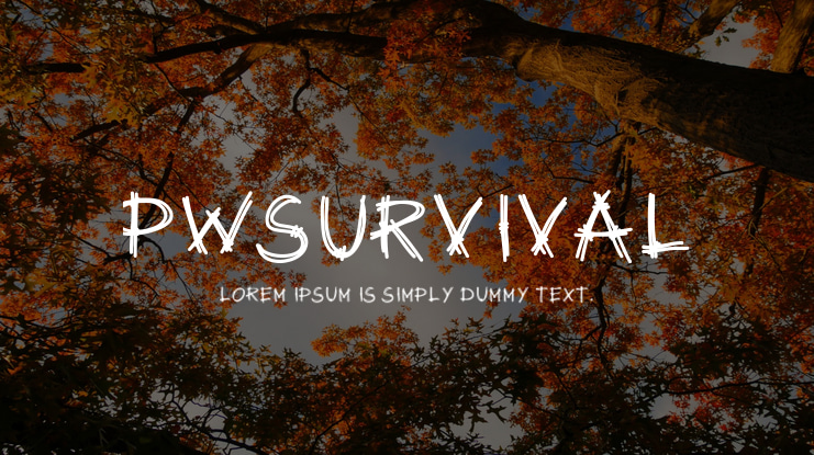 PWSurvival Font