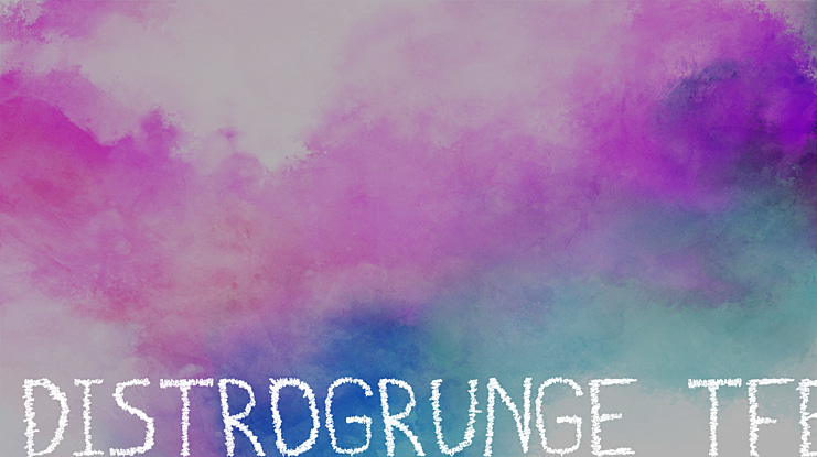 distrogrunge tfb Font