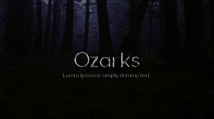 Ozarks Font Family