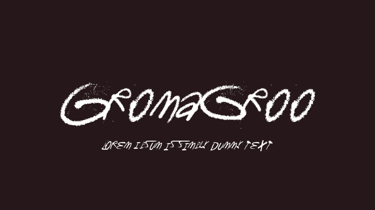 Gromagroo Font