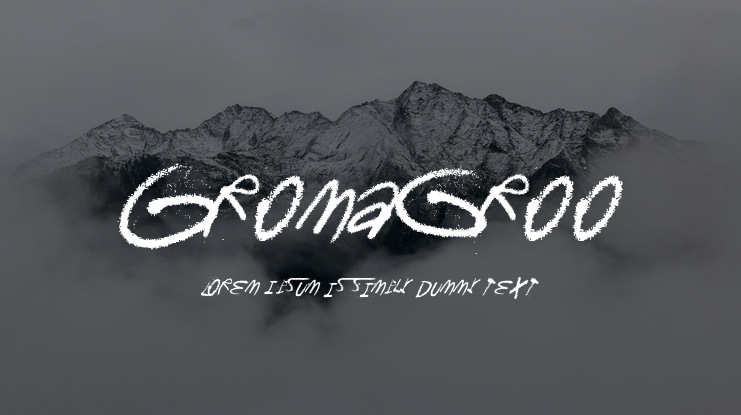 Gromagroo Font