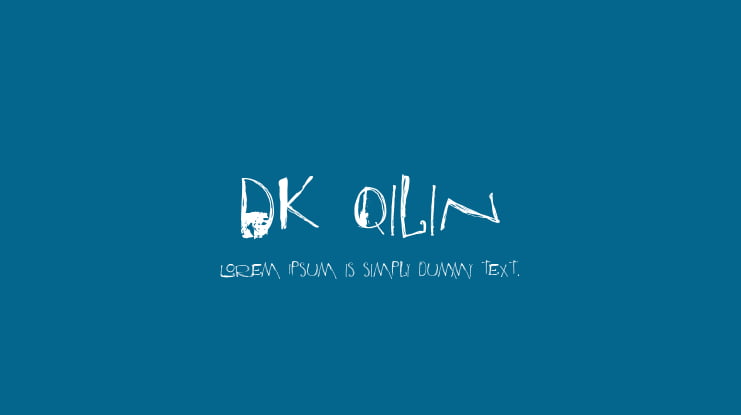 DK Qilin Font