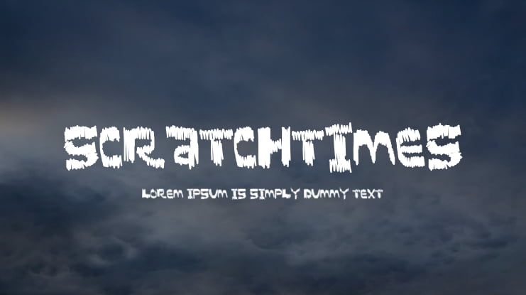 ScratchTimes Font