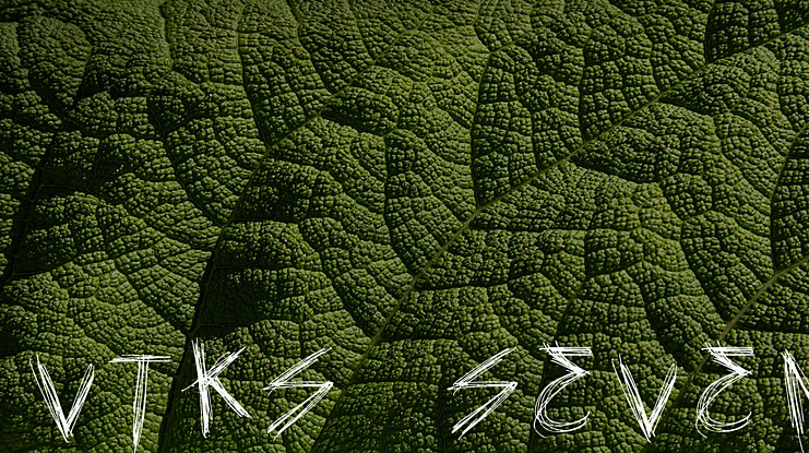 vtks seven Font