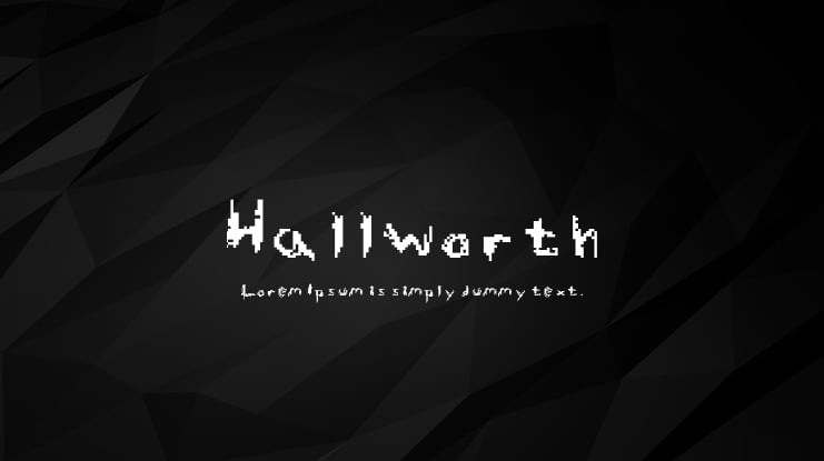 Hallworth Font