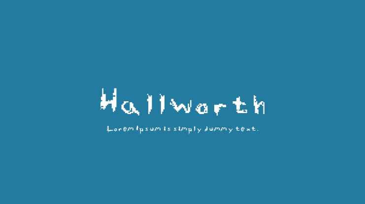 Hallworth Font
