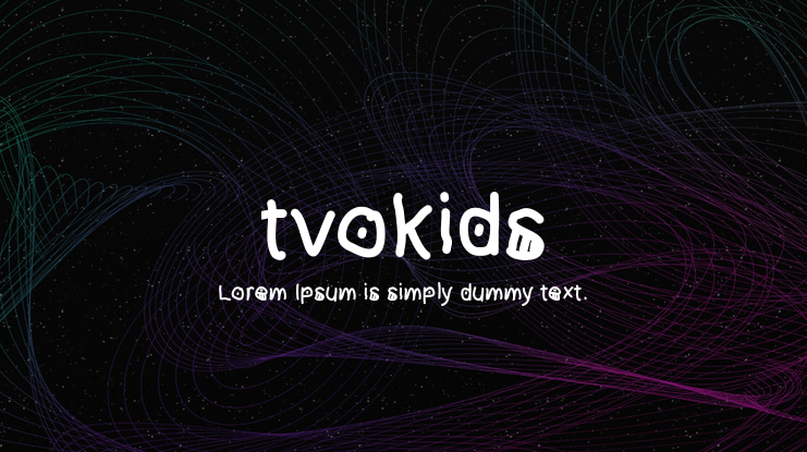 Download Tvokids Font Now For Ivan Tube & other tvokids rs