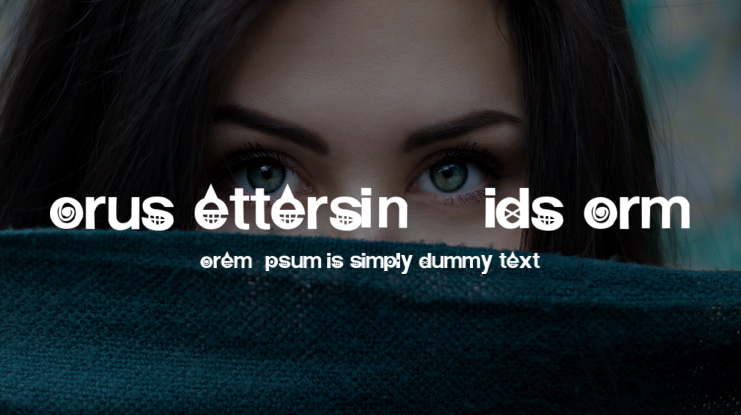 CorusLettersinTVOKidsForm Font