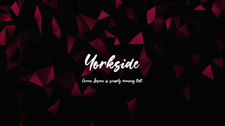 Yorkside Font