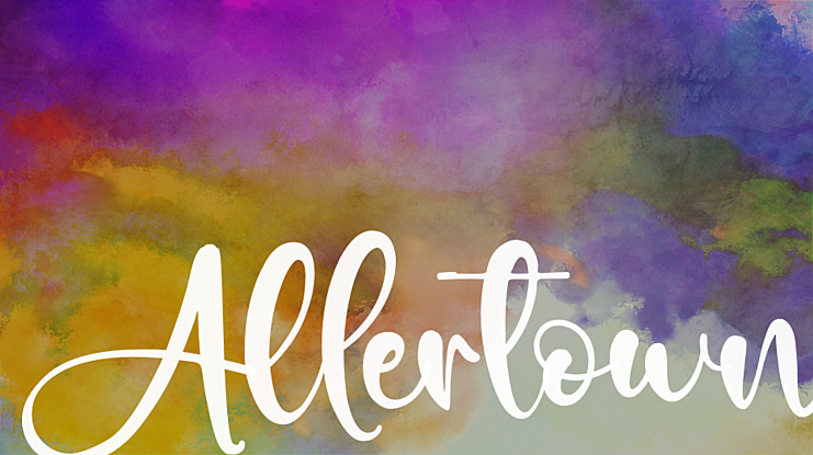 Allertown Font