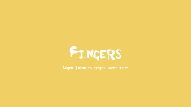 Fingers Font