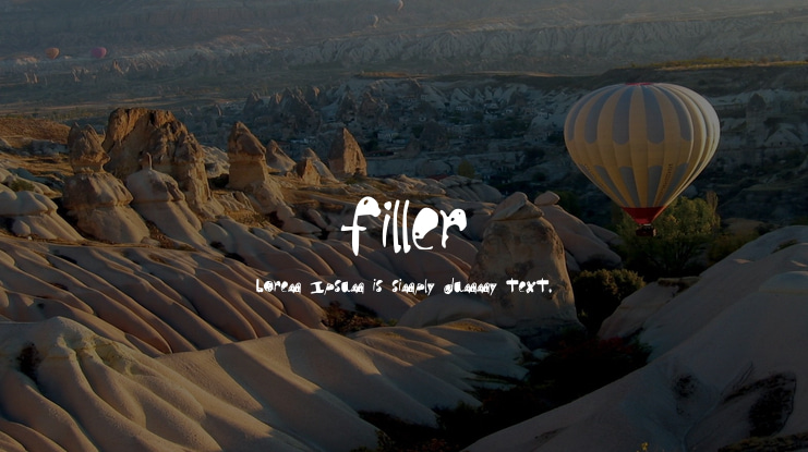 filler_ Font