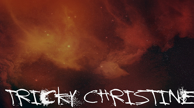 Tricky Christine Font