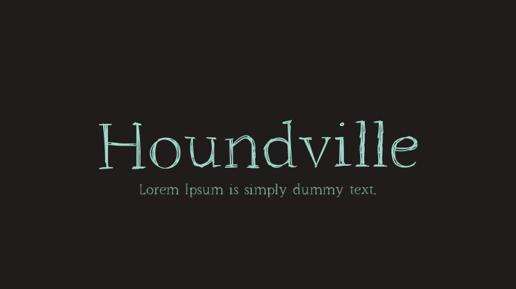 Houndville Font