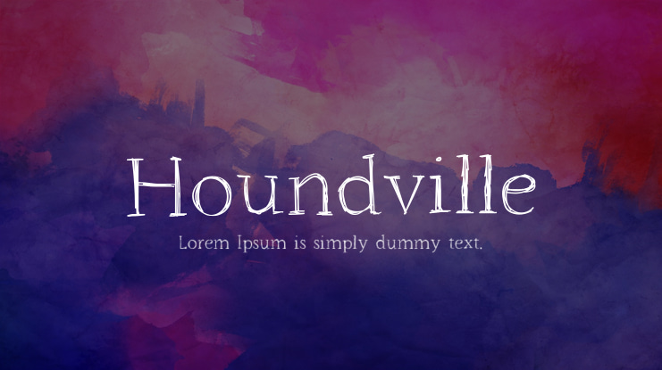 Houndville Font