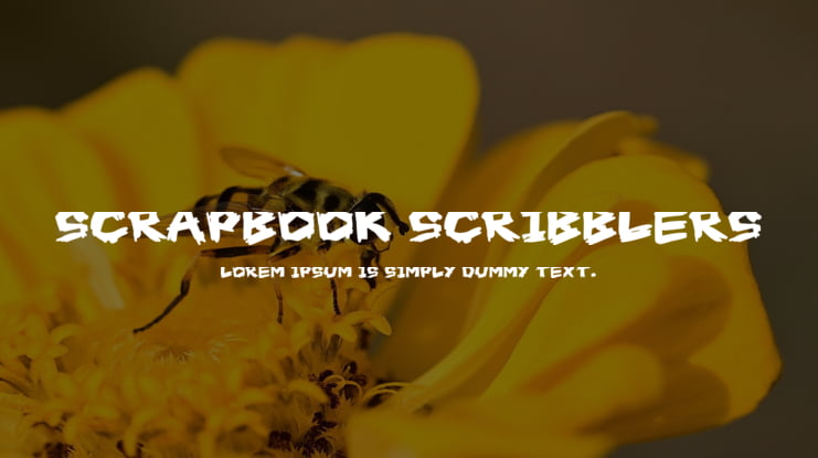 Scrapbook Scribblers Font