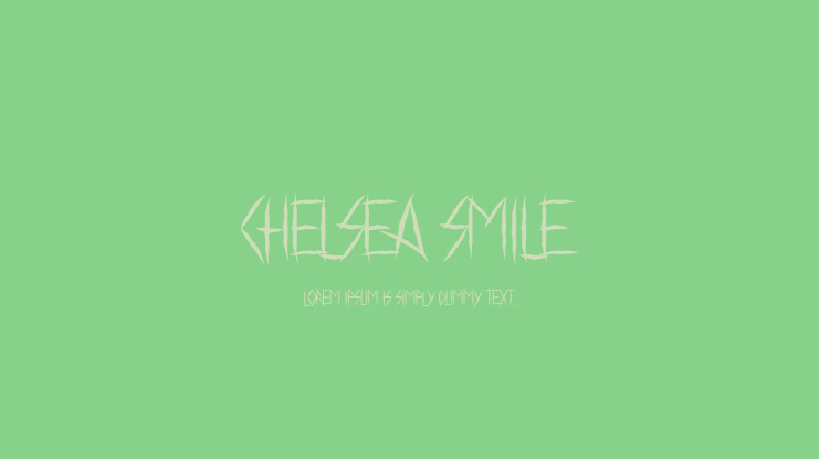 Chelsea Smile Font