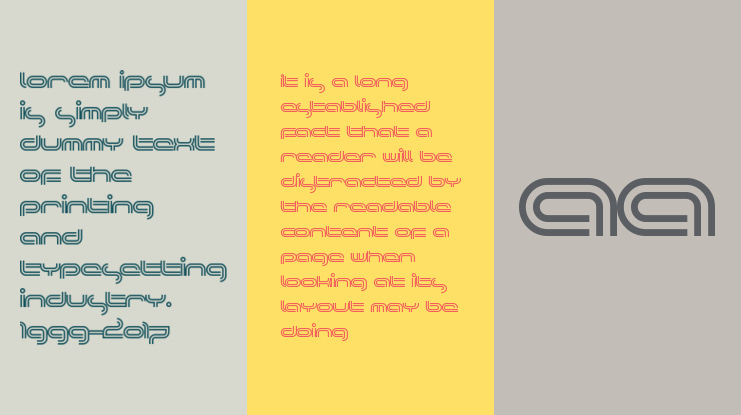Planet Tricolore Font