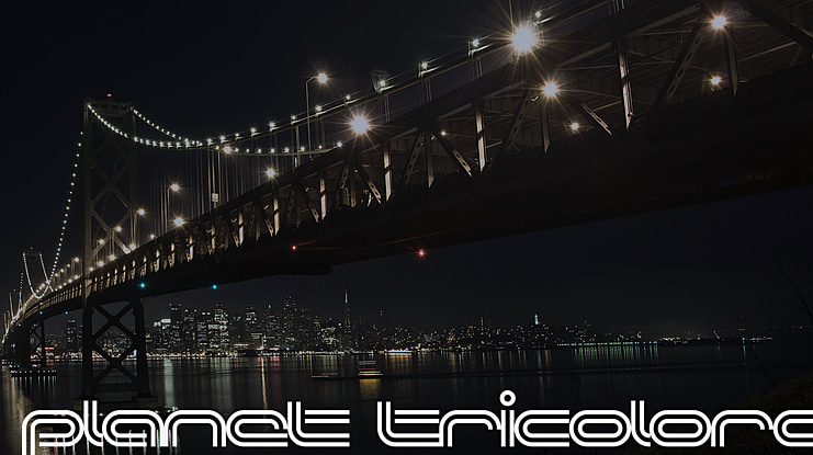 Planet Tricolore Font