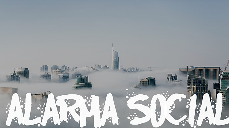 Alarma Social Font