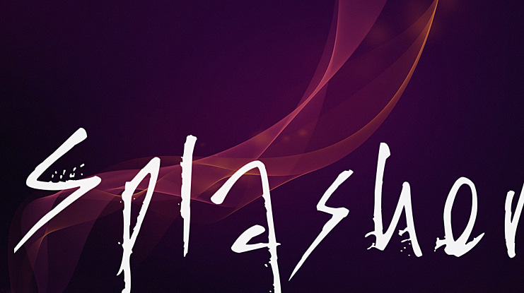 Splasher Font