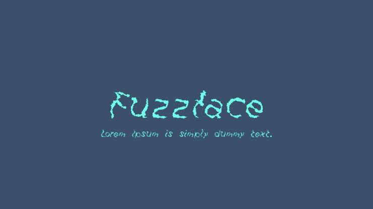Fuzzface Font