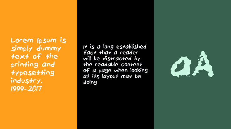 DrippyWatercolor Font