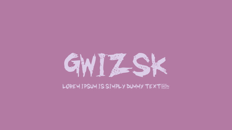 GwizsK Font