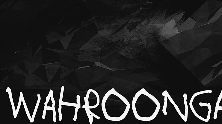 Wahroonga Font