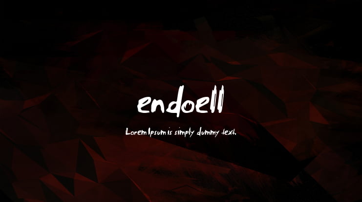 endoell Font