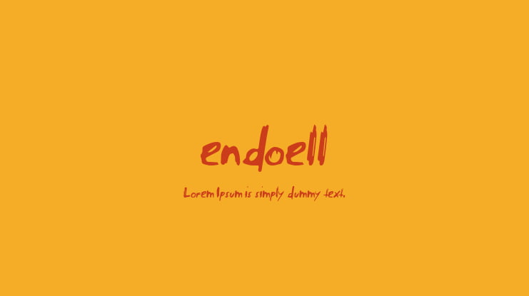 endoell Font