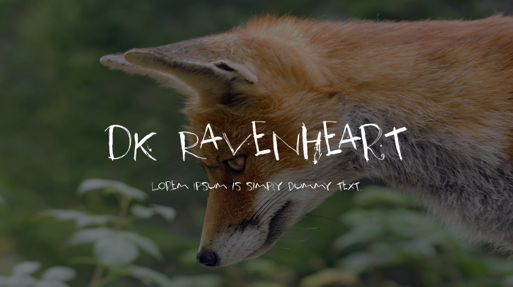 DK Ravenheart Font