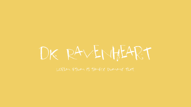 DK Ravenheart Font
