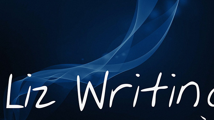 Liz_Writing Font