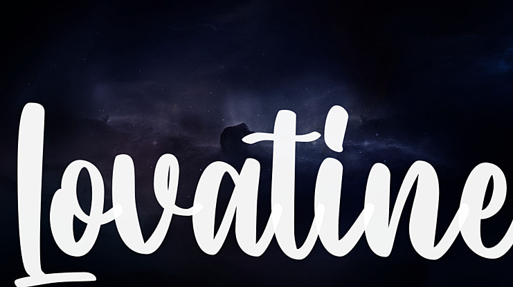Lovatine Font