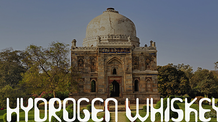 Hydrogen Whiskey Font