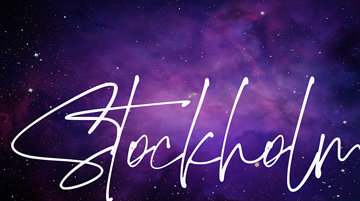 Stockholm Font