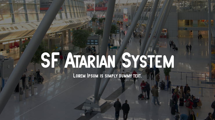 SF Atarian System Font Family