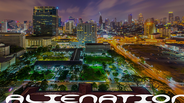 Alienation Font Family